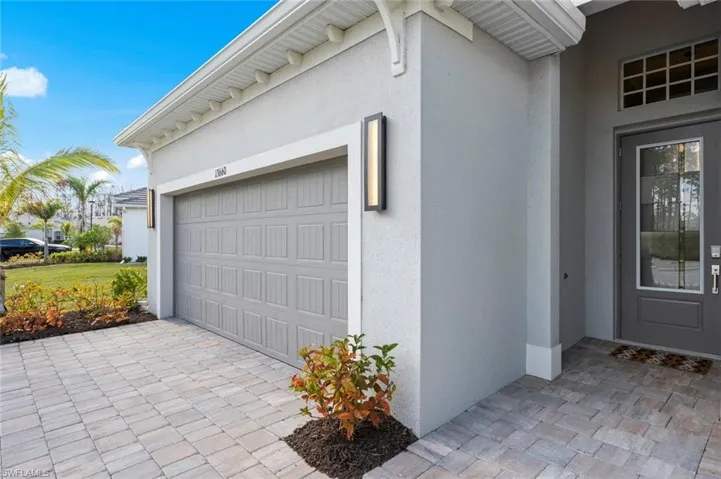 Brick drive and walkway to front entry