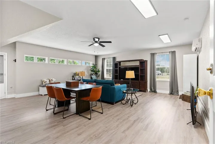 Converted Garage to Allow for Expanded Living/Recreation Space.