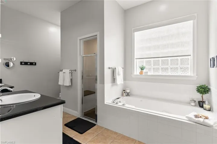 Relaxing Jetted Bathtub.