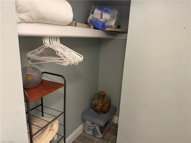 View of closet