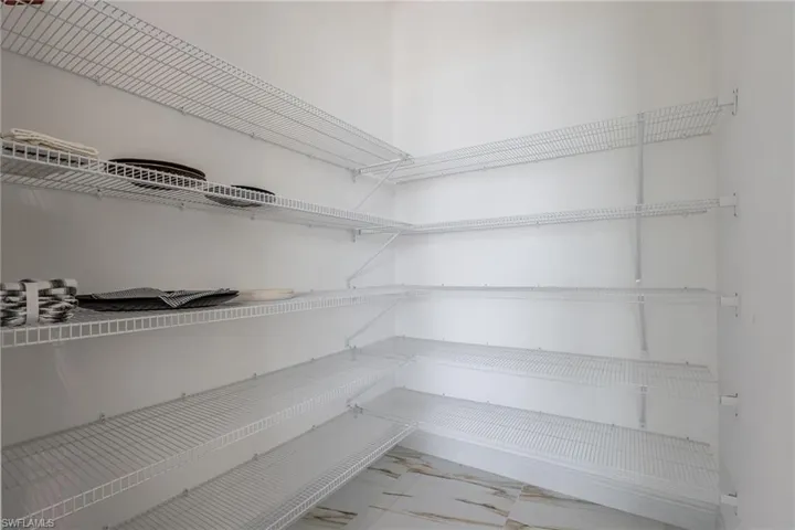 View of storage area