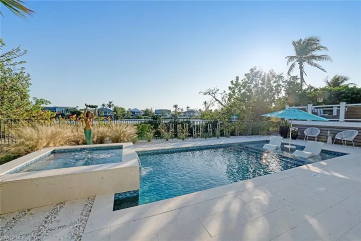Sparkling Pool and Spa