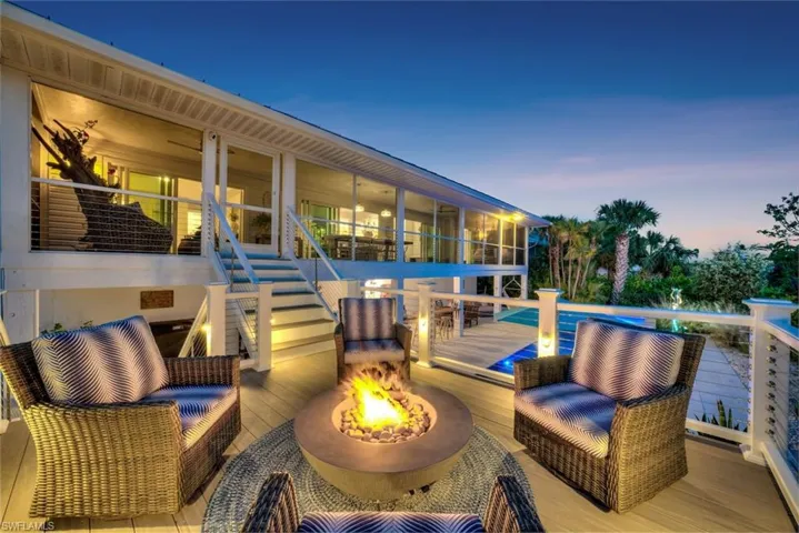 Open Deck at Twilight