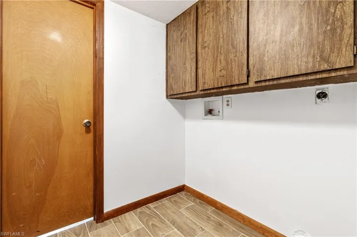 first floor laundry room