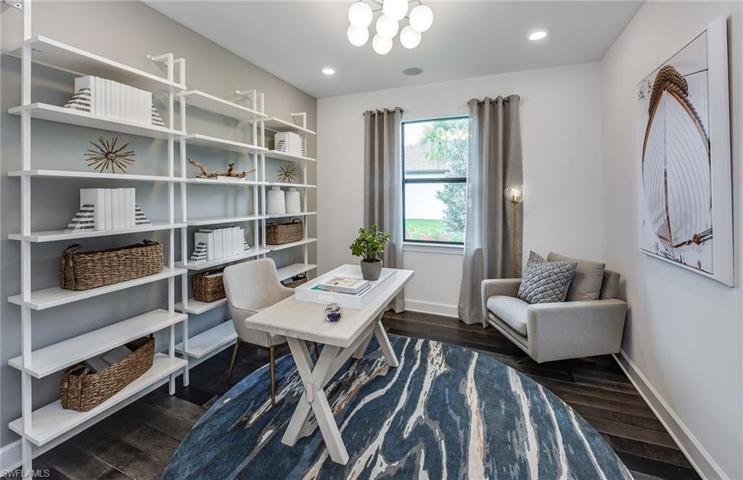 Photo of furnished model, options may vary.