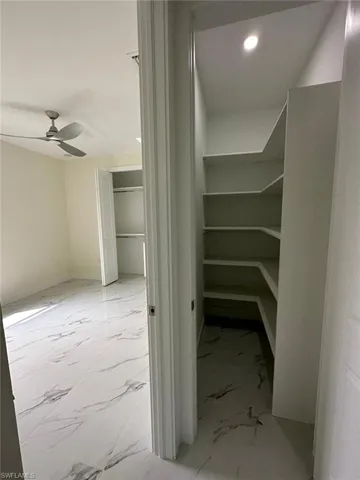 View of storage area