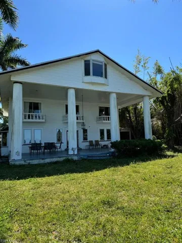 Main house, facing river