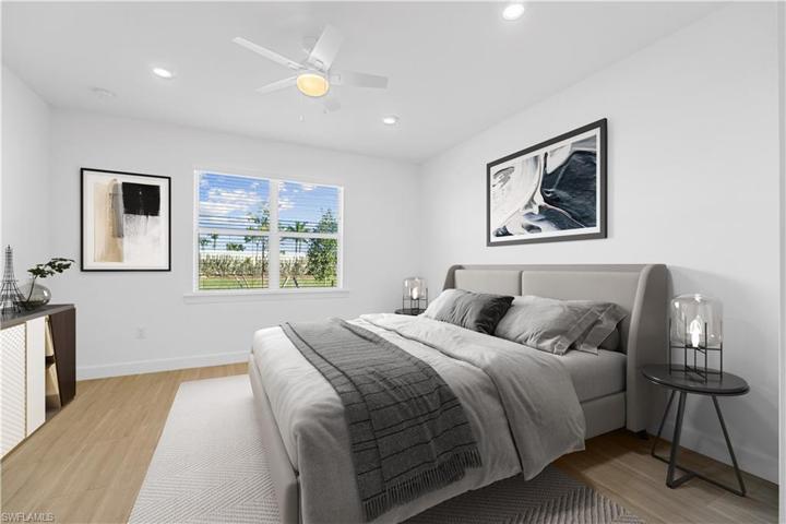 staged guest bedroom