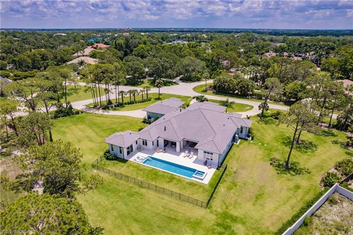 Aerial-Back of Home