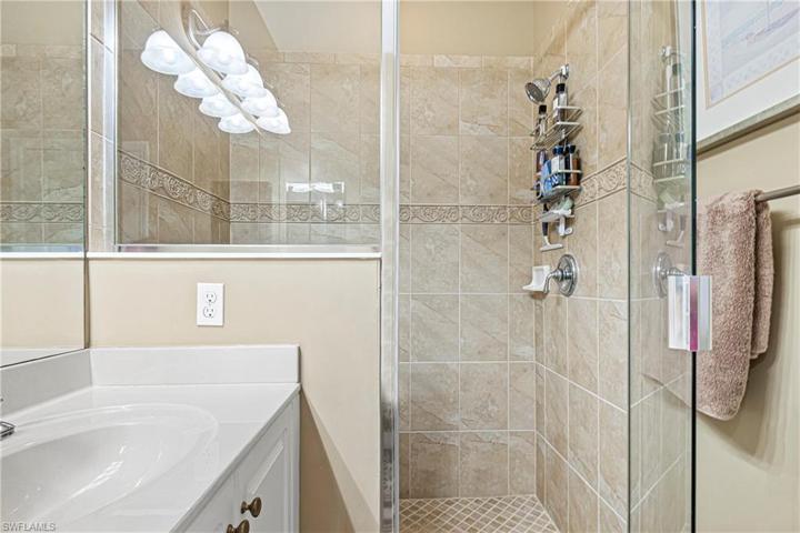 Walk in shower