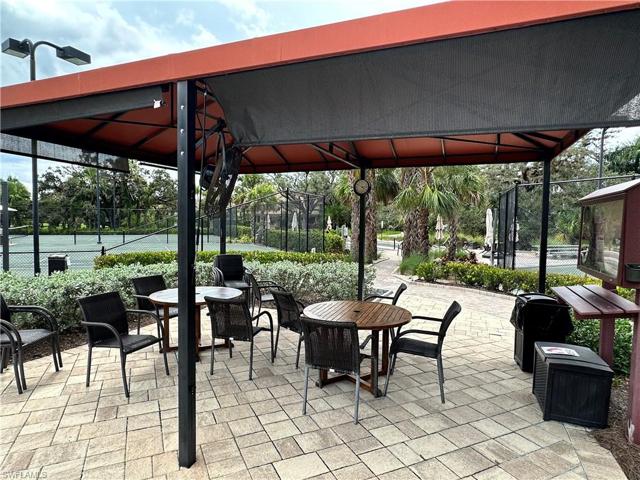 One of the Rest area for Tennis Courts