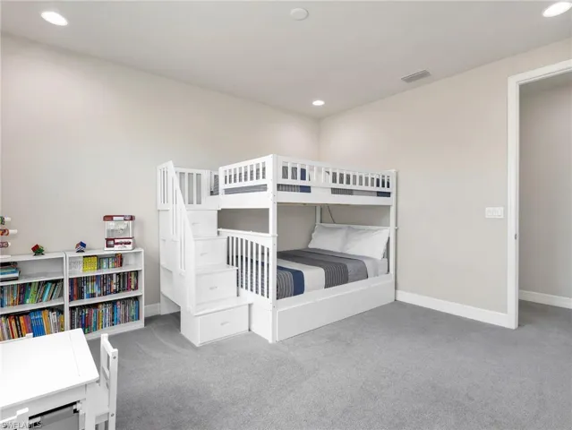 Bedroom 4 with walk in closet