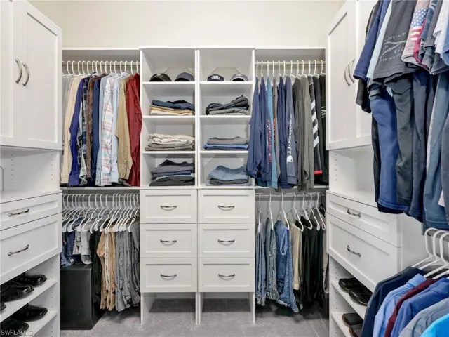 HIS closet