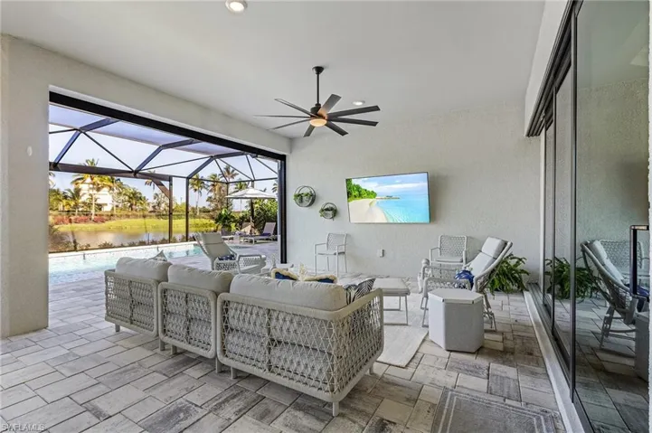 Extended covered lanai