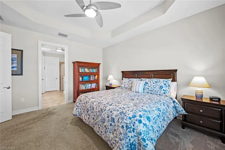 Primary suite with large primary bath.