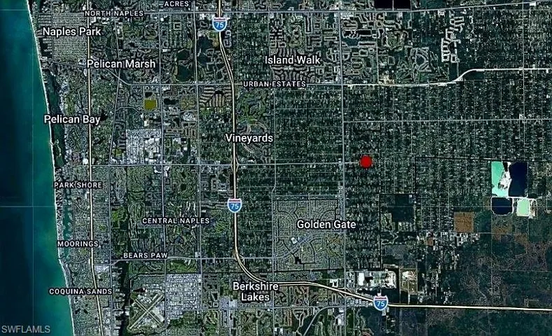 Property's location in relation to the Beach