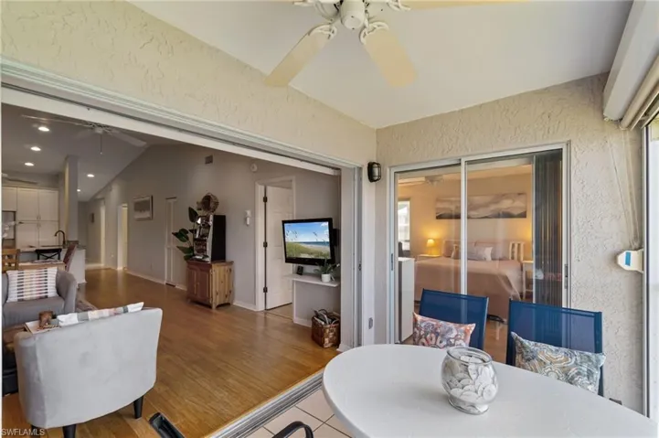 Lanai looking into great room and owners suite