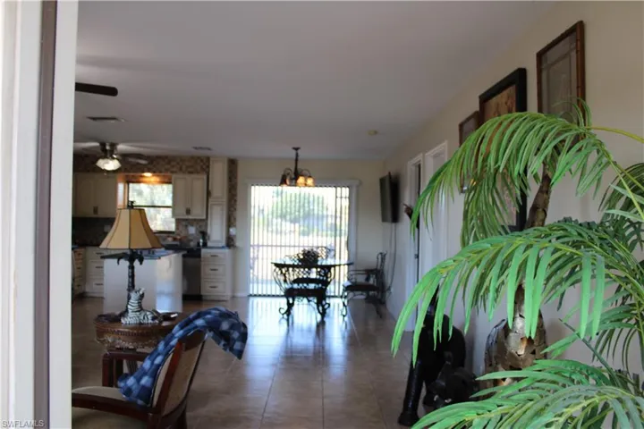 View of dining area