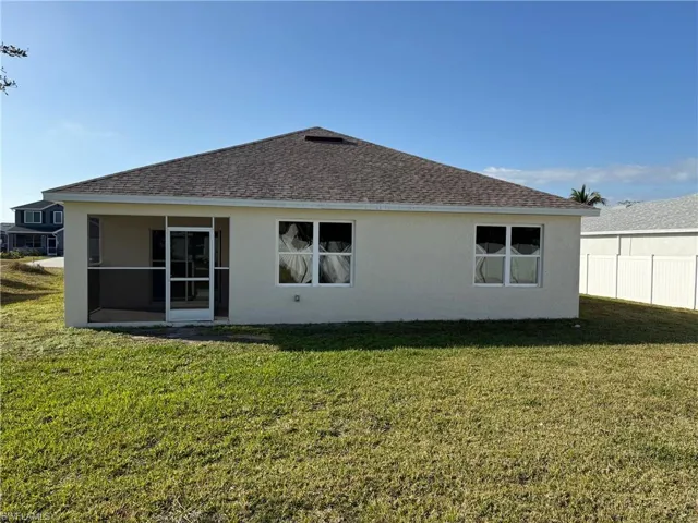 Rear Elevation