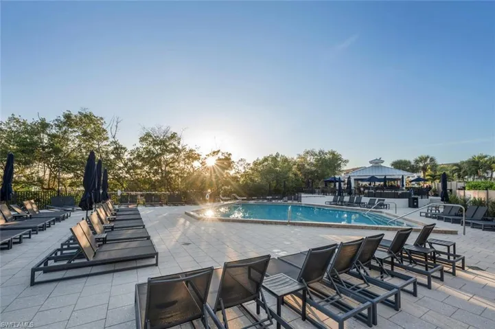 Private club pool
