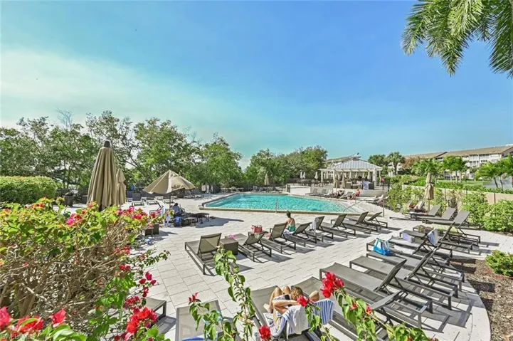 Private club pool