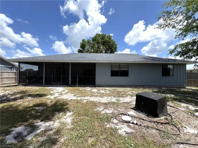 View of rear view of house