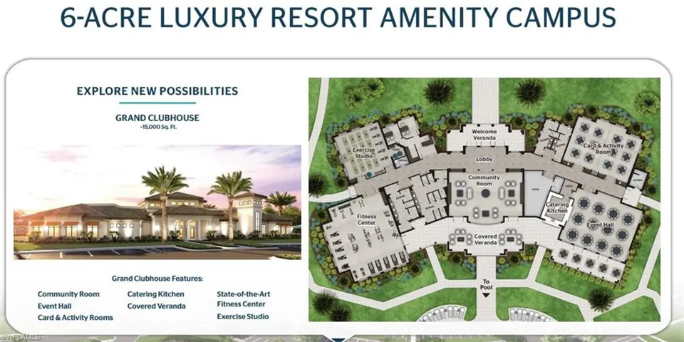Resort style amenities