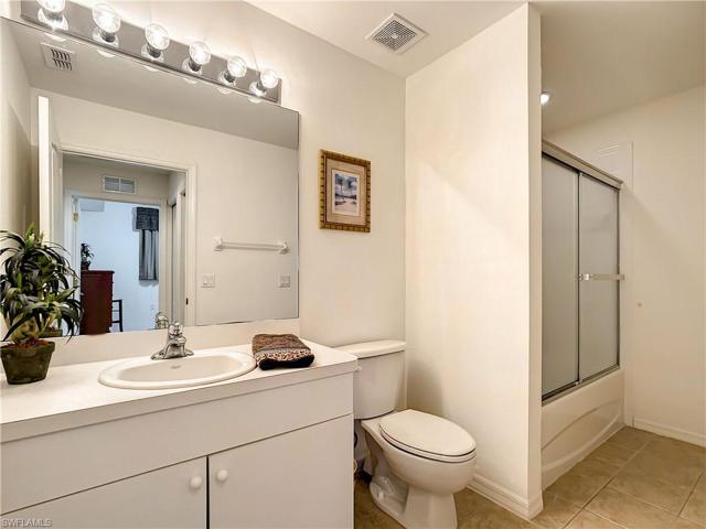 Guest bathroom adjacent to guest bedroom