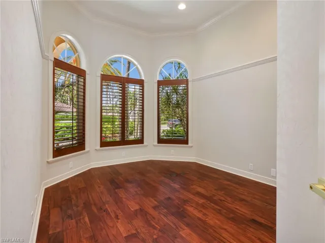 This offers a closet near a half bath that could be converted into a 5th bedroom