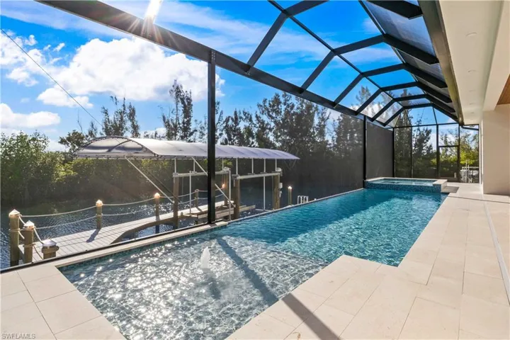 Pool and spa