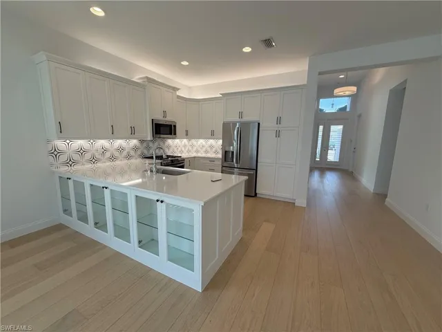 Custom updates in kitchen.