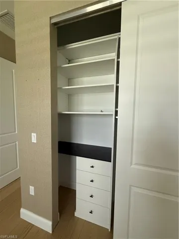 Custom Cabinets and Drawers in all Bedroom Closets