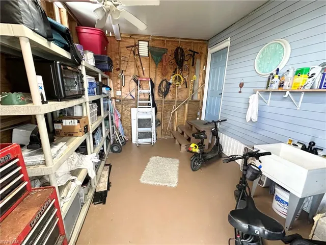 Storage room.