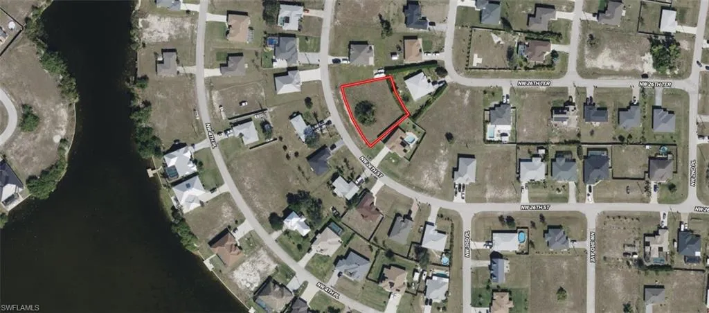 Map / location featuring property boundaries highlighted