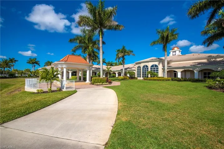 Gazebo area often hosts visiting entertainment