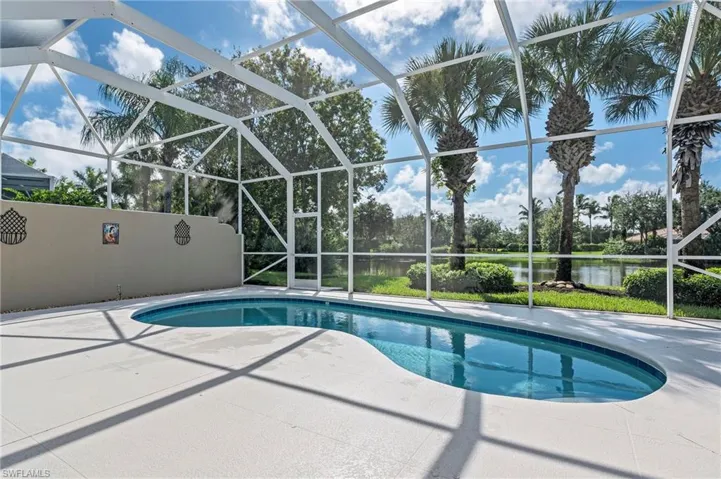 15437 Puffin Drive Bonita Springs FL 34135 - rarely available kidney shaped pool