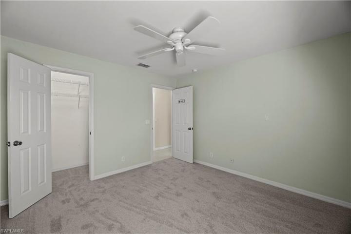 Bedroom #3 with Walk-in Closet