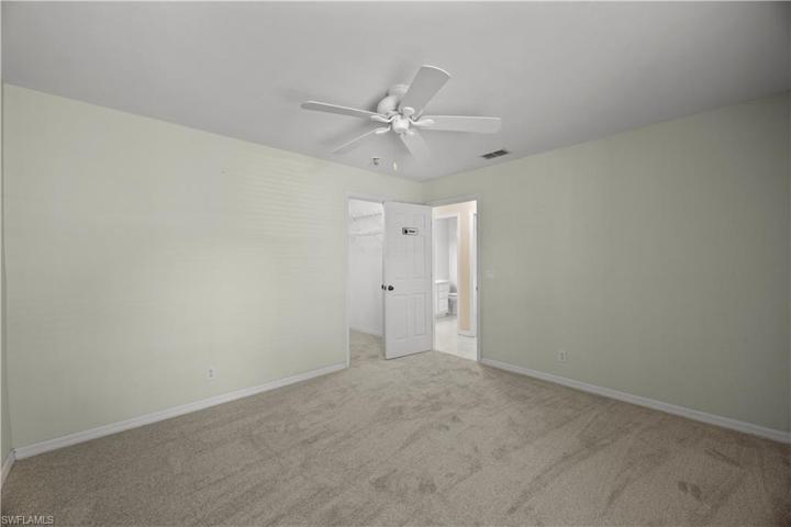 Bedroom #4 with Walk-in Closet