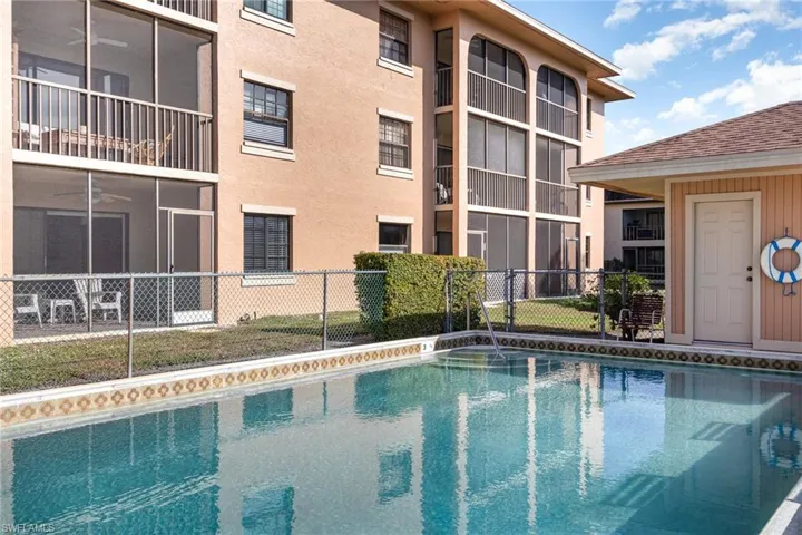 View of pool