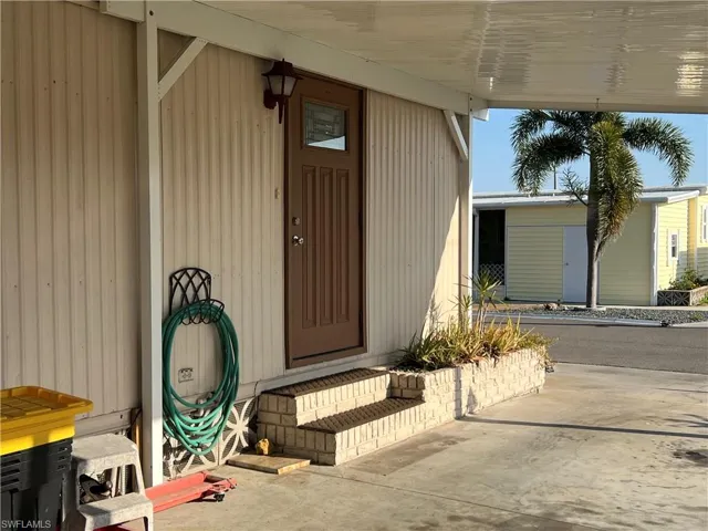 View of entrance to property