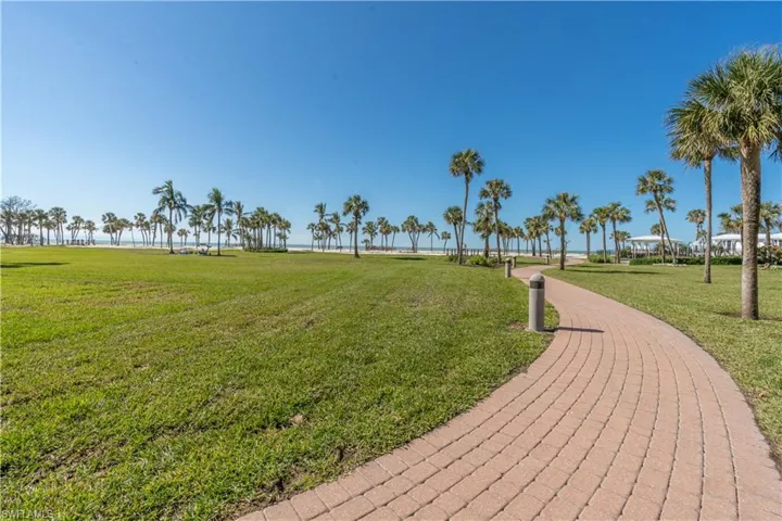 Easy stroll out to the sugar sandy beach