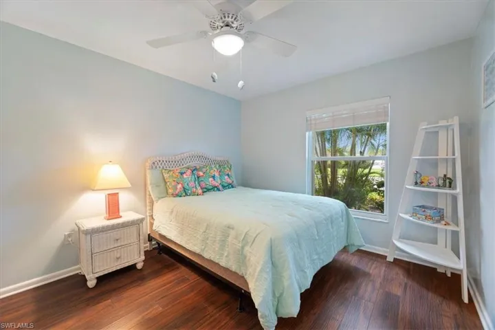 Guest Bedroom with walk-in closet