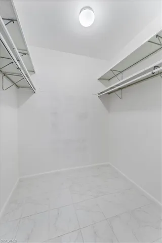 Large walk-in closet in Primary bedroom