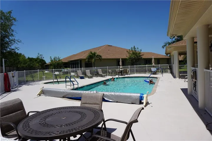 Heated spa and pool