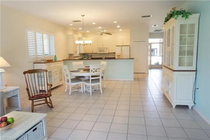 Great room/dining area