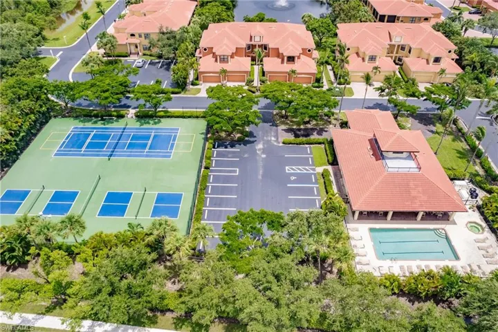 Aerial view Of Clubhouse and amenities