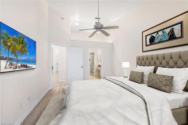 Virtually Staged Primary Suite