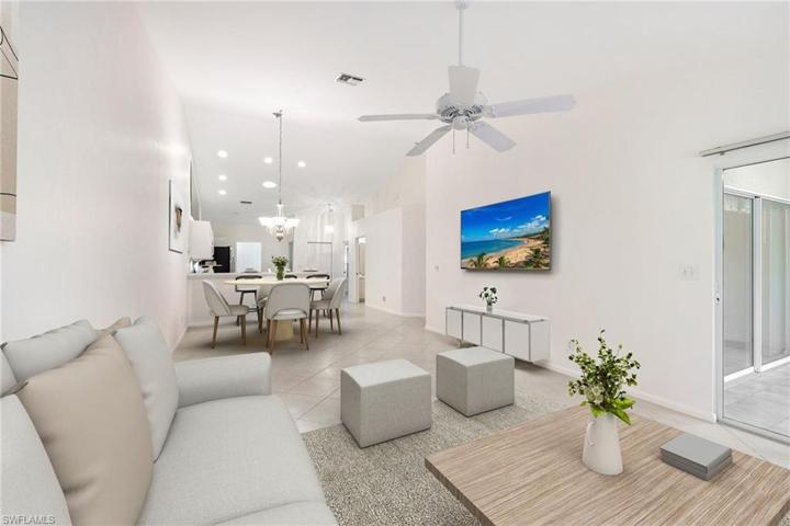 Virtually Staged Greatroom