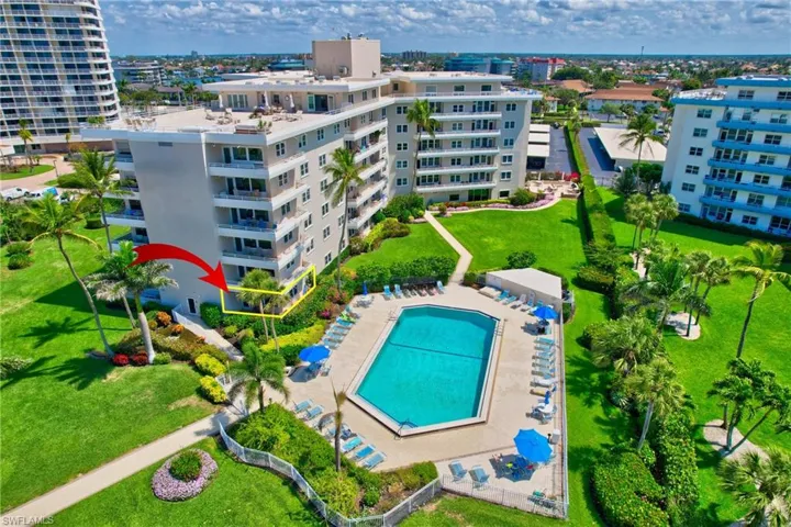 View of pool and grounds.