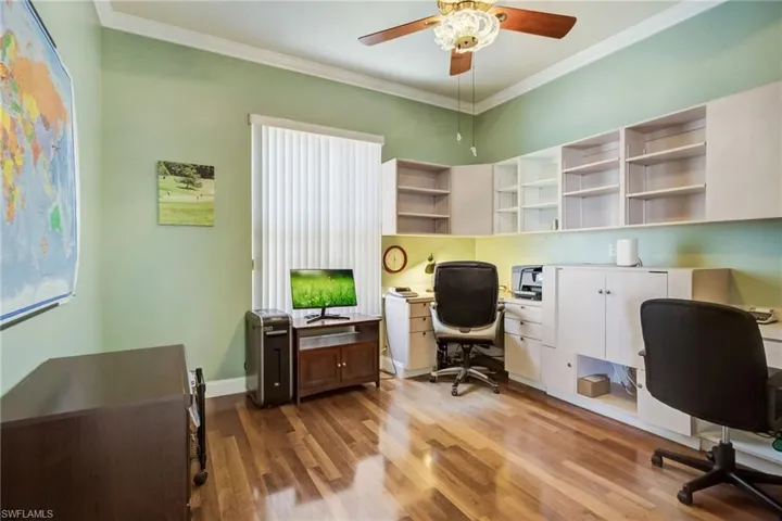 Office/Den / Seventh Bedroom. Murphy Bed Built In.